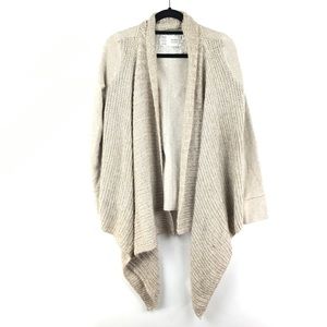 Anthropologie Saturday Sunday Tan Cardigan Sweater